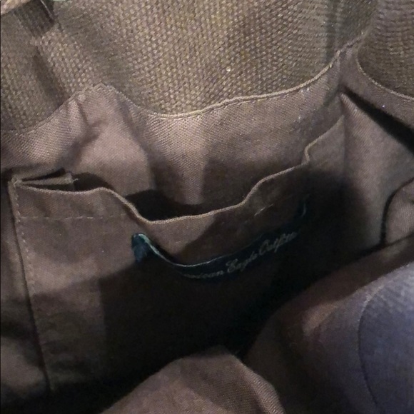 Brown Sequin Satchel - Picture 6 of 7